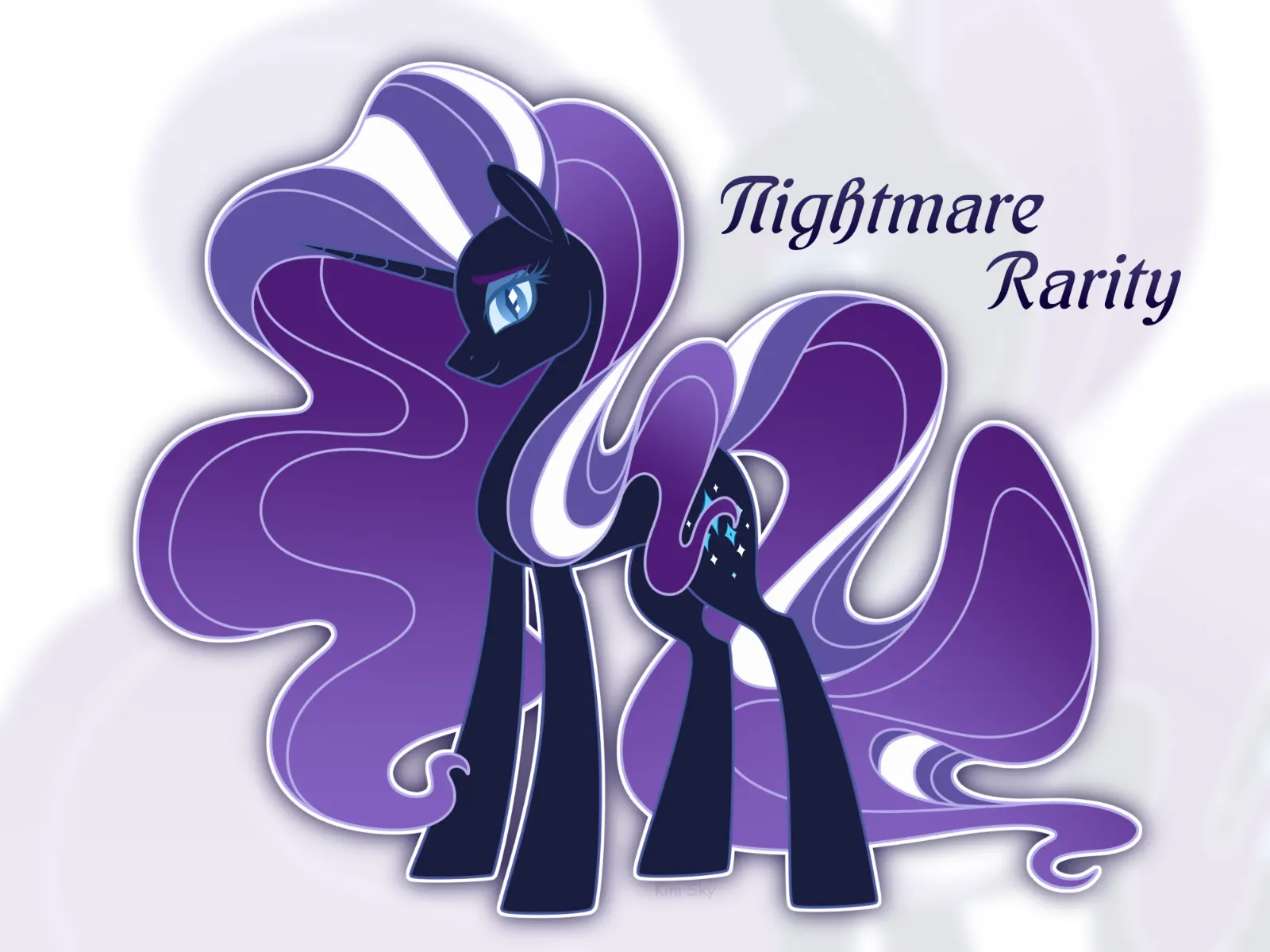 Nightmare Rarity з коміксів IDW